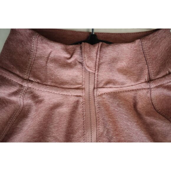Old Navy 724652 Women's Sz S Mauve Heather CloudComfy Cropped 1/4 Zip Pullover - Picture 9 of 11